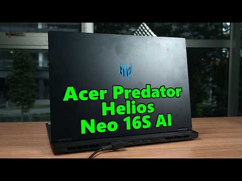 GREAT budget + OLED laptop?! Acer Predator Helios Neo 16S AI review!