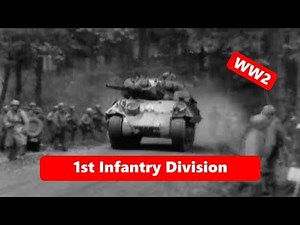 First Infantry Division advances through Germany in 1944