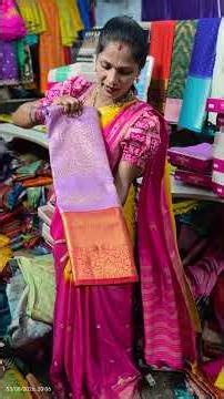 lavender red pattu sarees new stock sarees 7670866440#shots video