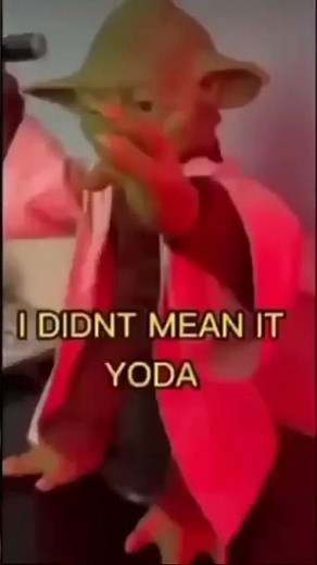 yoda, is anime real? (full cut) #yoda #starwars #full