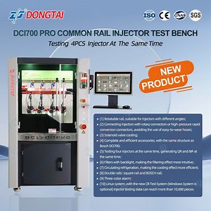 [Hot Item] Dci700 PRO Common Rail Injector Test Bench Could Test 4PCS Injectors at The Same Time
