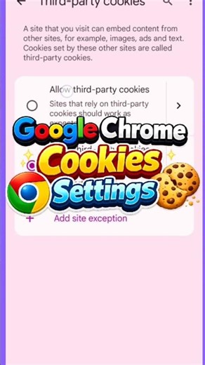Google Chrome Cookies Settings | Cookies On/Off Kaise Kare (Step by Step Guide)