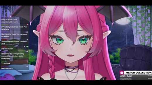 ASMR dhampir confesses to you!!! Chatting !original !discord !twitter !sl !songlist !merch