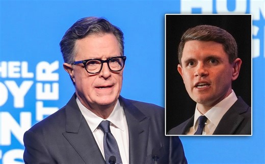 Stephen Colbert calls out CBS for cutting James Talarico interview