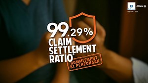 Some numbers speak louder than words. With a Claim Settlement Ratio of 99.29%~, we continue to stand by families when they need us the most—turning trust into action, and responsibility into reassurance. Because real commitment isn’t measured in words, but in the life goals we help fulfill. That’s what we call our #CommitmentKiPehchaan. #BajajAllianzLife #LifeGoalsDone #ClaimSettlementRatio #LifeInsurance Bajaj Allianz Life Insurance Co. Ltd. | IRDAI Reg. No: 116. ~Individual Death Claim Settlem