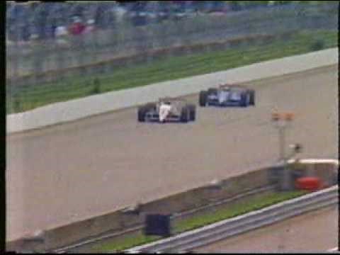 92 Indy 500 - Al Unser, Jr. and Scott Goodyear duel