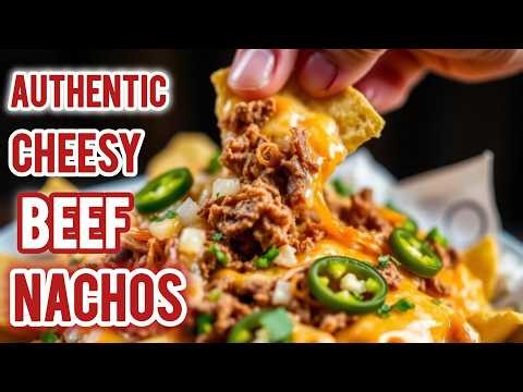 Ultimate Loaded Nachos Recipe | Cheesy & Spicy Party Snack | Best Loaded Nachos Ever | Beef Nachos