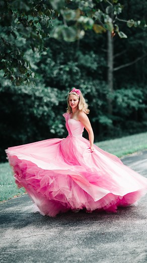 Bella Mae's Designs | A last minute project…made in just 3 days! 😅 #barbie #barbiedress #barbiestyle #sewing | Instagram