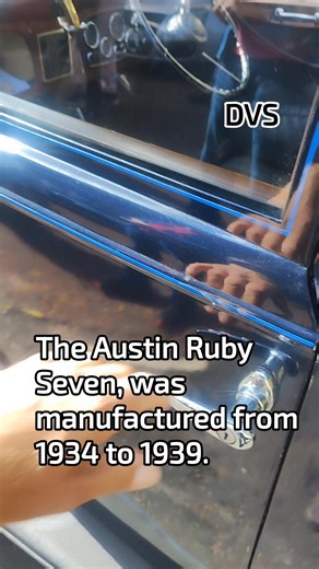 The Austin Ruby Seven, was manufactured from 1934 to 1939 at Longbridge Birmingham. #cardesignworld | Darren Vel Satis