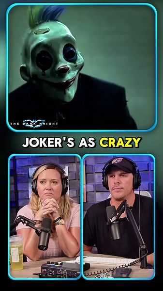 The Dark Knight Joker bank heist reaction