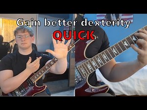 A full lesson on dexterity with 5 great exercises