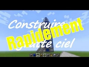 Minecraft construire un gratte ciel rapidement 25 min Energik Clan