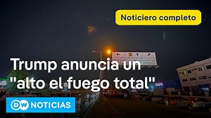 122K views · 3K reactions | DW Noticias del 23 de junio: Trump asegura que Israel e Irán han acordado un alto el fuego El presidente de Estados Unidos detalla un plan por fases en 24 horas y da por terminado el conflicto entre ambos países, que bautiza como “la guerra de los 12 días”. | DW Español | Facebook