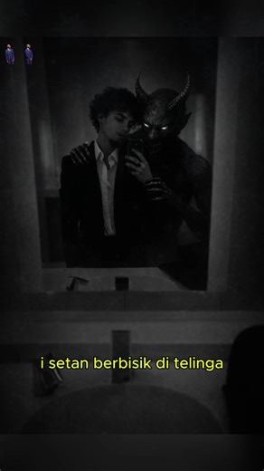 devil whispering in ear AI trend devil on shoulder AI filter creepy devil shadow mirror selfie demon whispering to man AI photo devil whisper prompt for AI horror AI trend TikTok 2026 mirror selfie with devil behind me shadow demon AI effect devil whispering meme trend dark aesthetic AI photo prompts demon whispering in ear mirror selfie scary shadow standing behind man man with demon on his shoulder AI creepy entity in bathroom mirror trend dark figure with horns behind guy devil whispering sec
