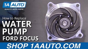 How to Replace Water Pump 2000-04 Ford Focus