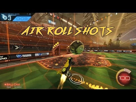 Air Roll Shots - Rocket League Custom Training Pack