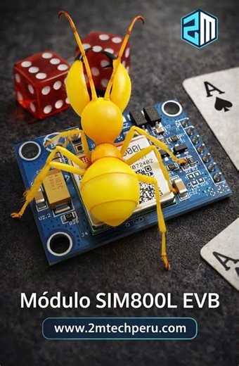 Módulo SIM800L EVB #2mtechperu #huánuco