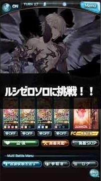 【配信切り抜き】ルシゼロソロひっそり壊滅軸【 #グラブル 】
