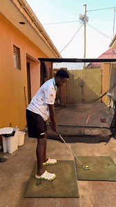 Swing of @saligolfs who has a technically perfect swing today. The second video was the first time he played golf and the first video I saw of him/his swing (2020). He was a natural but could tighten a few things up. I taught him the swing for free in 2021 after he asked for a swing break down. He did the drills every night (without having clubs- only a broom) and now has a perfect swing. For him at this point it is a matter of honing the arc, ball flight and contact which comes with repetition.