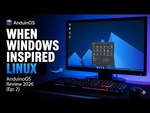 AnduinoOS Review 2026 (Ep 2): When Linux has Windows' Skin| #linux #anduinos #linux_tutorial