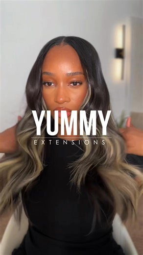 Ready to switch up your look? Our textures are fully interchangeable. With LAO Wavy, try adding a blonde bundle for a pop of color or to enhance a balayage effect for a seamless, dimensional style. Texture Shown: 2 bundles of RAW LAO Wavy and 1 bundle of Cambodian Blonde Wavy | Yummy Hair Extensions