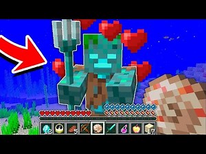 How to tame a DROWNED in Minecraft?