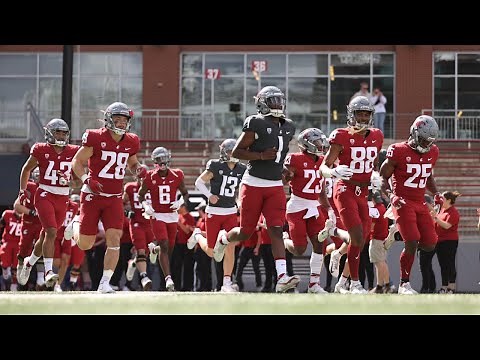 2022 Washington State Crimson & Gray Spring Football Game Highlights
