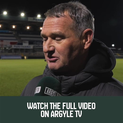 Nance on tonight's Vertu Trophy victory 💬 Watch on Argyle TV ➡️ pafc.co.uk/argyle-tv | Plymouth Argyle Football Club