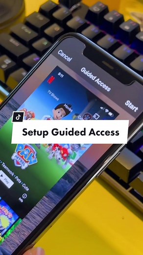 Guided Access: Guided Access limits your device to a single app and lets you control which features are available. You can turn on Guided Access when you let a child use your device, or when accidental gestures might distract you. Here’s how you can Set up Guided Access 🤓 - Go to Settings > Accessibility, then turn on Guided Access. Tap Passcode Settings, then tap Set Guided Access Passcode. Enter a passcode, then re-enter it. From here, you can also turn on Face ID or Touch ID as a way to end 
