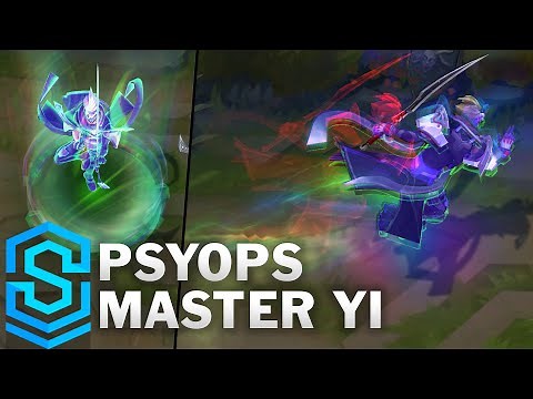 PsyOps Master Yi Skin Spotlight - Pre-Release - League of Legends