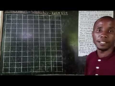 Mathematics p2 Statistics (graphing and finding the Semi intequartile range, SIR)