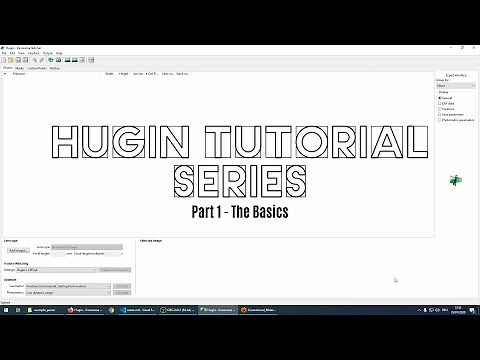 Panorama stitching with Hugin Tutorial Part 1 - Introduction