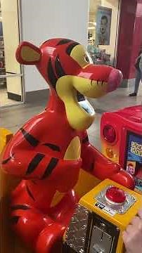 2003 EMT tigger boat kiddie ride (eletech refurb) (plays row row row your boat)