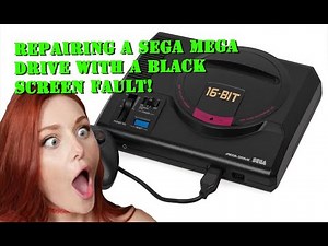 Fixing a Sega Mega Drive - Black Screen Issue