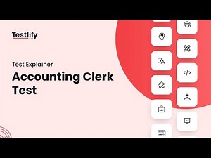 Accounting Clerk Test