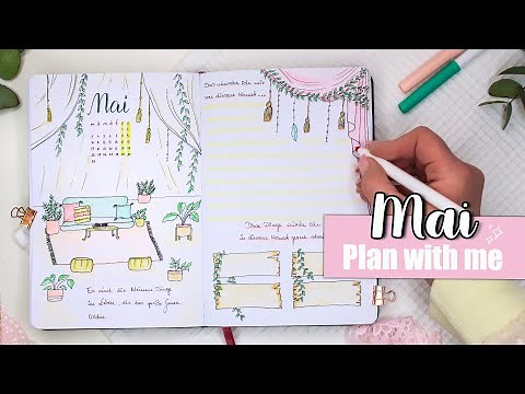 Mein Bullet Journal SETUP MAI 2021 - Boho Inspiration
