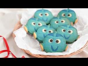 도리를 찾아서 : 도리 아이스박스 쿠키 Finding Dory : Dory ICEBOX COOKIES Making ㅣ스트로비 StrawBee