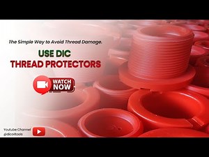 Plastic Thread Protectors for Drill Pipes | Heavy-Duty Oilfield Protection