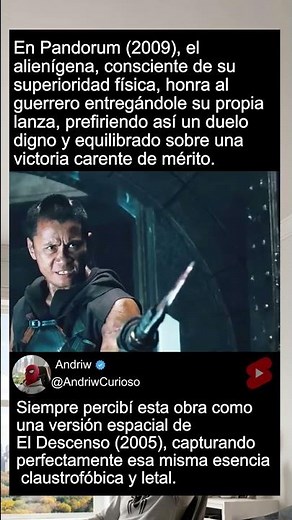 Pandorum (2009) - Escena de lucha con alienígena