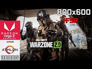 Call of Duty Warzone 2.0 - Athlon 3000G Vega 3 & 16GB RAM