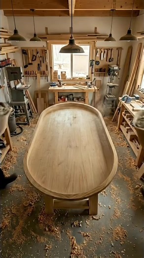 Creating an LED Pebble Table with Blue Resin Process