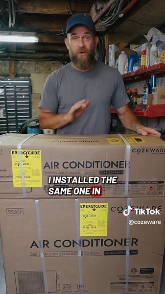 Amazing Deal on 12,000 BTU Mini Split from Cozeware