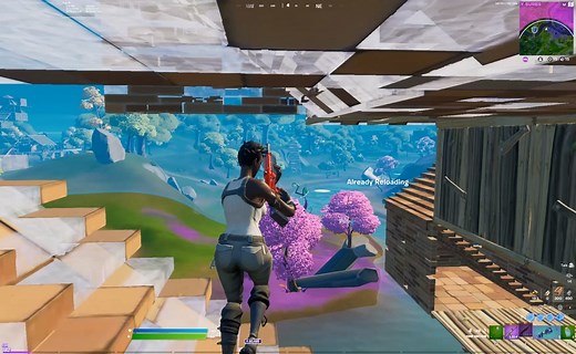 Faded Pigeon 47 Takes on Mongraal in Fortnite Clip