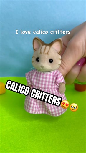 Calico Critters!😍🥹 they are so cute #calicocritters #toys #cute #dance #funny
