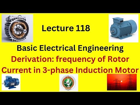 Frequency of Rotor Current in Induction Motor | BE VTU syllabus | GATE exam| Electrical machines