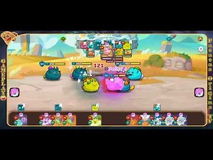 SACC 288 🔥 Terminator Backline Destroys Fish/Aqua Teams | P.O.TV Axie Infinity Classic V2