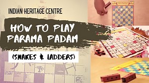 Now that you've learned how to make your own Parama Padam from the previous video, it's time to play! Did you know that this worldwide classic is an ancient Indian board game? Learn more about Parama Padam and how to play it in this instalment of our 'Heritage Games and Crafts' video series. Check out Indian Heritage Centre's free educational resources at bit.ly/ihceducates. #DIY #CultureCarriesOn #IndianHeritage #MuseumsAndChill #Enjoy_CityMuseums_From_Home #OurSGHeritage #GoDigital #SocialDist