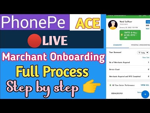PhonePe Ace Onbording kaise kre full Guide Agent Kaise bane phonepe marchantOnboarding TechforMukesh