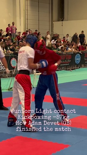 Juniors Light Contact Kickboxing -57kg Match Highlights