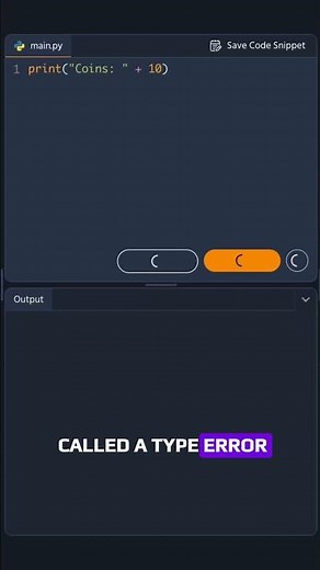Learning Python — Understand data types and type errors #coding #learntocode #pythonforbeginners